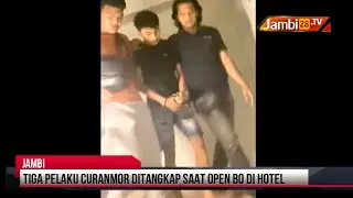 Tiga Pelaku Curanmor Ditangkap Saat Open BO Di Hotel