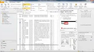 How to Arrange emails by sender and date in Outlook