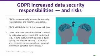 Webinar: General Data Protection Regulation - Risks & Opportunities after Year One