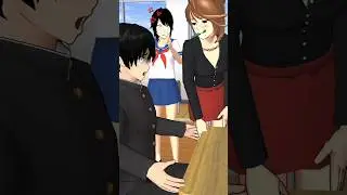 Senpai Vomits on Mida Rana 🤮🤣 #sakuraschoolsimulator #drama #trending #funny #tiktok