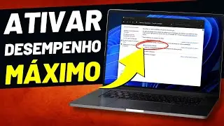 Ative o MODO DESEMPENHO MÁXIMO do Windows 10 e 11 (FÁCIL)