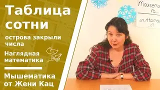 Таблица сотни и арифметические задачи: острова -пентамино, которые закрыли числа