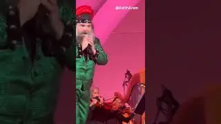 Jack Black canta Peaches en concierto