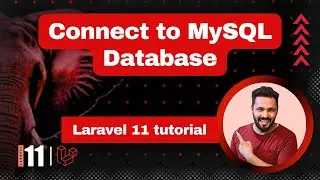 Laravel 11 tutorial #26 Connect to MySQL Database