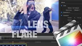 How to add a Lens Flare on Final Cut Pro X FREE!