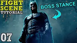 MULTIPLE PERSON fight scene tutorial! BOSS STANCE (taught by a Stuntman)