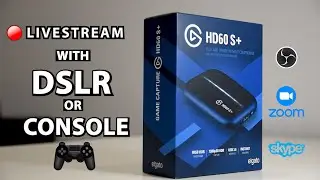 Elgato HD60S+ Livestream with DSLR