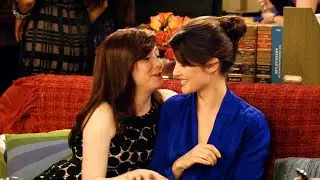 Lilly and Robin KISS | How I Met Your Mother HIMYM