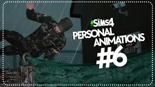 Sims 4 Animation Pack | Personal Animations #6 - 2t4 Obstacle Training