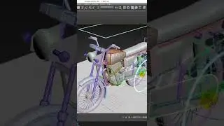 3DsMax Tutorials, Learn Rigging a RX 100 Bike from Scratch in 3dsmax #3d #tutorial #rigging