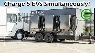 Revolutionizing EV Charging: Introducing the Compact and Powerful Xos Hub 2.0.