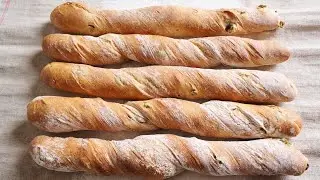 How to preshape, shape, and bake filoncini (twisted baguettes)!