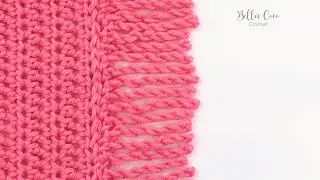 Crochet Fringe - Quick & Easy Modern Crochet Border