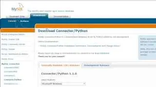 Python Programming Tutorial - 48: Install MySql Connector for Python