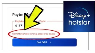 How To Fix Disney+ Hotstar App Something went wrong, Please try again! Problem Solved