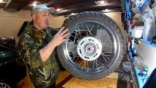 Ирбис ттр хр 250 р Ставим колесо и цепь!!!