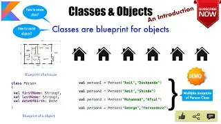 Classes & Objects | An Introduction : : Kotlin Fundamentals Tutorial - Part 10