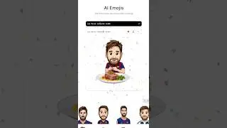 Crea tus propios emojis con esta I.A 🧠😎 #ias #messi #emoji