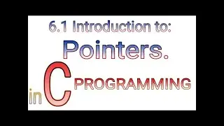 6.1 Introduction to Pointers | complete c Programming tutorials for beginners in Hindi by PROLGO