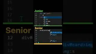 Junior Vs Senior Frontend developer 💻 #programming#javascript#html#coding #css#html5#webdevelopment