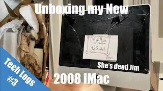 Unboxing my New $100 iMac! (It got smashed in shipping) | Tech Logs #3 | Mastergeko4