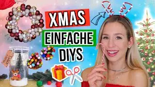 DIY WEIHNACHTS DEKO + GESCHENKE 🎁 WEIHNACHTS DEKO SELBER BASTELN 2019 - Cali Kessy