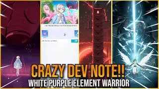 White Next SSR+ Purple Element Warrior Unit!! New SSR FIX!! Dev Note 15 [Tower of god: New World]