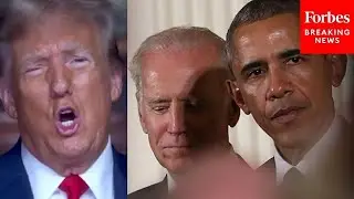 Obama Cant Stand Him & He Cant Stand Obama: Trump Sounds Off On Bidens Relationship With Obama