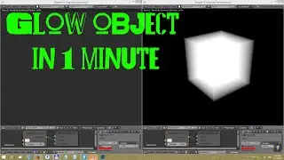 Glow Objects in 1 minute , BLENDER 2.8 TUTORIAL Blender for Beginners