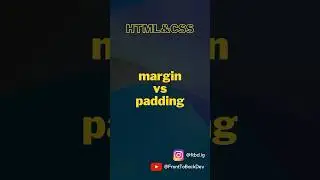 Let’s see margin vs padding.#margin #padding #css #csstricks #shorts #viral #trending #coding