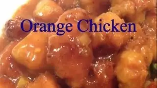 Chinese Orange Chicken Recipe in less than 3 Minutes Panda Express Dish