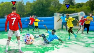 WORLD’S BIGGEST SLIP N SLIDE FOOTBALL MATCH!!