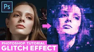 Glitch Photoshop Effect | Adobe Photoshop Tutorial