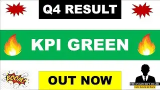 Kpi Green Q4 Results 2024 | Kpi Green result | kpi Green share latest news | kpi Green energy