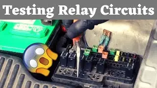 How to test a relay and the relay circuit