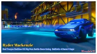 Cars 2 The Video Game | Rod Torque Redline - Battle Race (GB 4 Racers) | Oil Rig Run 5 Laps