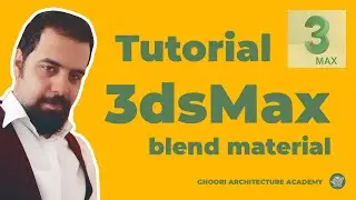 3ds max blend material