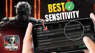 Best Sensitivity Settings for Warzone Mobile iPhone | Warzone iPhone Sensitivity Guide