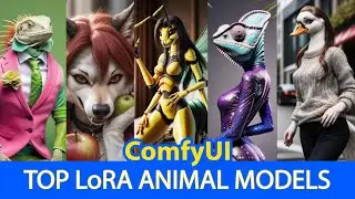 ComfyUI - Easily Generate Animals with LoRA Models