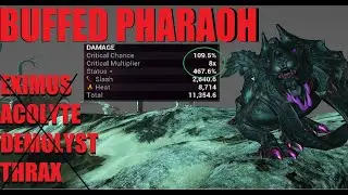 [WARFRAME] WHAT THE OP DOG DOIN? Pharaoh Predasite Post Buff Is TOO MUCH! | Koumei & The Five Fates