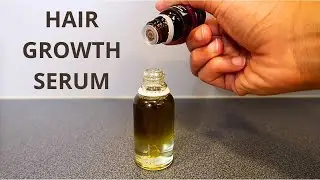 DIY HAIR GROWTH SERUM IN LESS THAN 3 MINUTES !