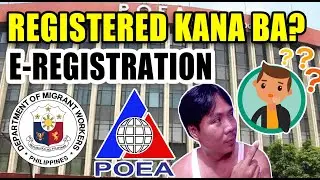 E-Registration | Paano malalaman kung Registered kana? POEA DMW Online 2023