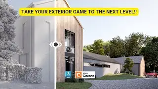 Exterior Rendering Tutorials for Beginners [3ds Max + Corona] — BARNHOUSE