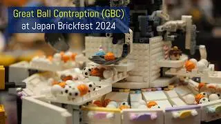 Great Ball Contraption (GBC) at Japan Brickfest 2024