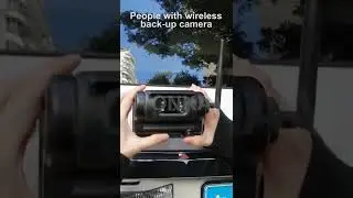 Wireless backup camera easy instalation no wiring