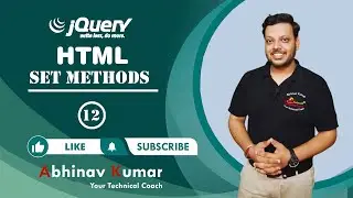 jQuery Set Method | jQuery Get and Set Method | jQuery Val Method | jQuery Tutorial | jQuery