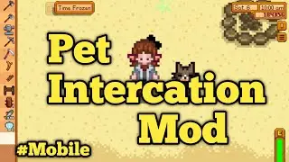 Pet Interaction Mod for Stardew Valley