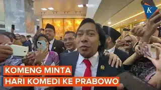 Saat Komeng Minta Diadakan Hari Komedi ke Prabowo