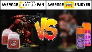 CITADEL VS ZVEZDA! Можно ли красить модели WARHAMMER красками от Звезды?