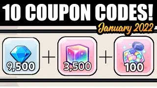 10 COUPON CODES! (All Active Codes) January 2022 | Cookie Run Kingdom